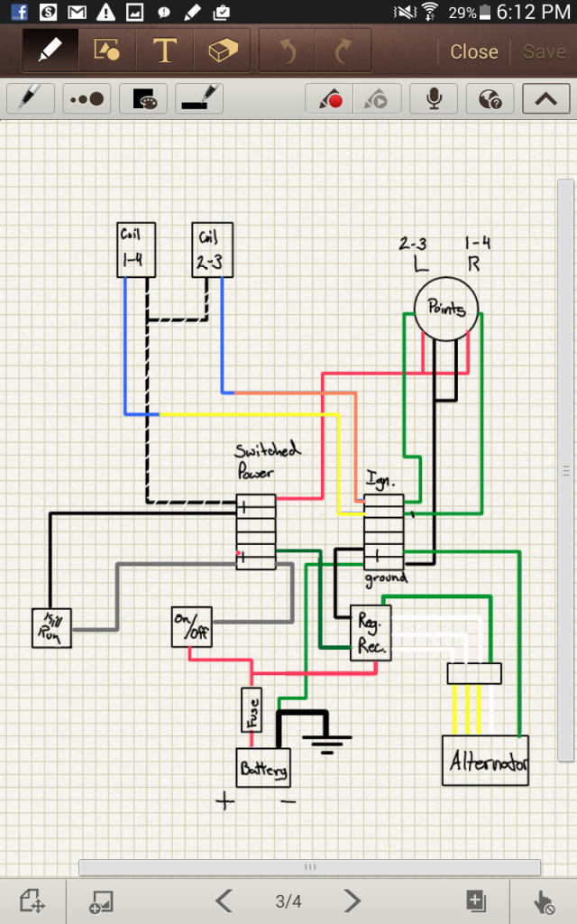 CB550 Wiring help